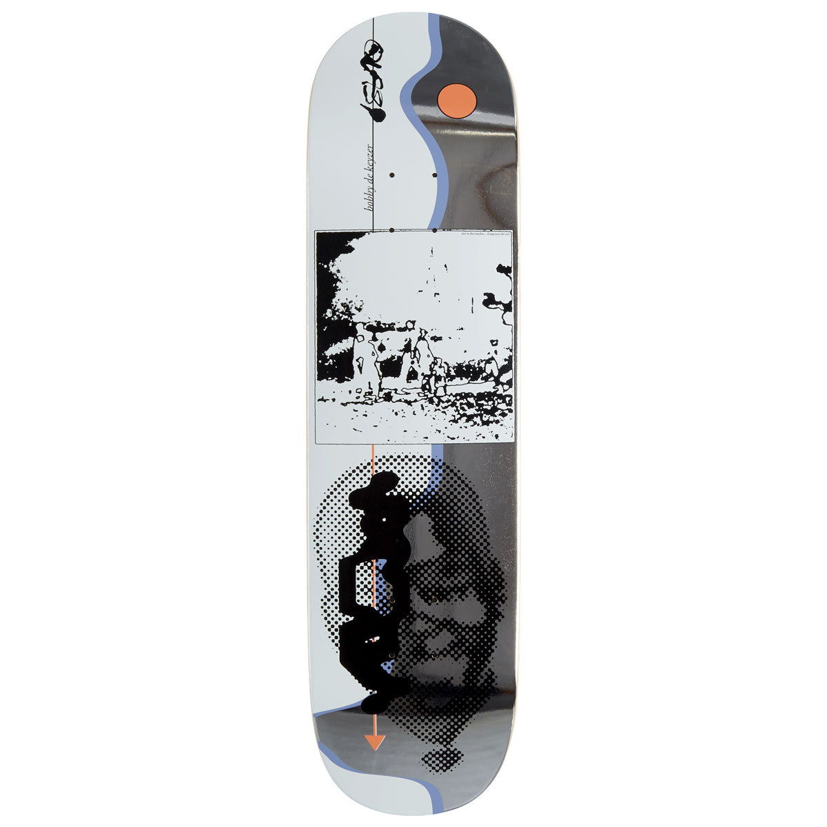 Quasi De Keyzer Timeline Skateboard Deck - 8.25