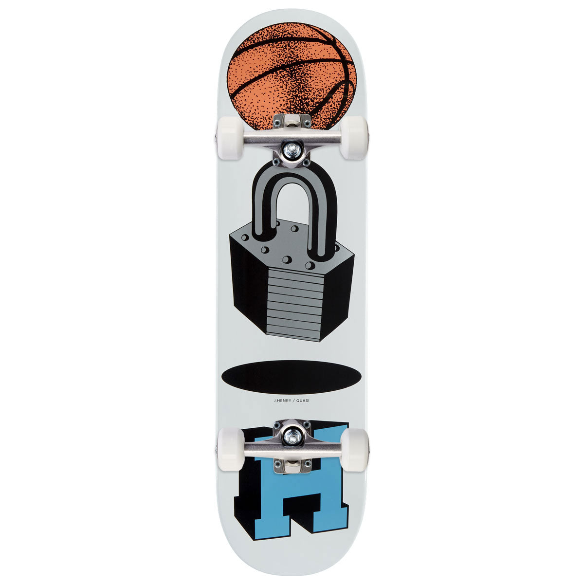 Quasi Henry Locked Skateboard Complete - 8.125
