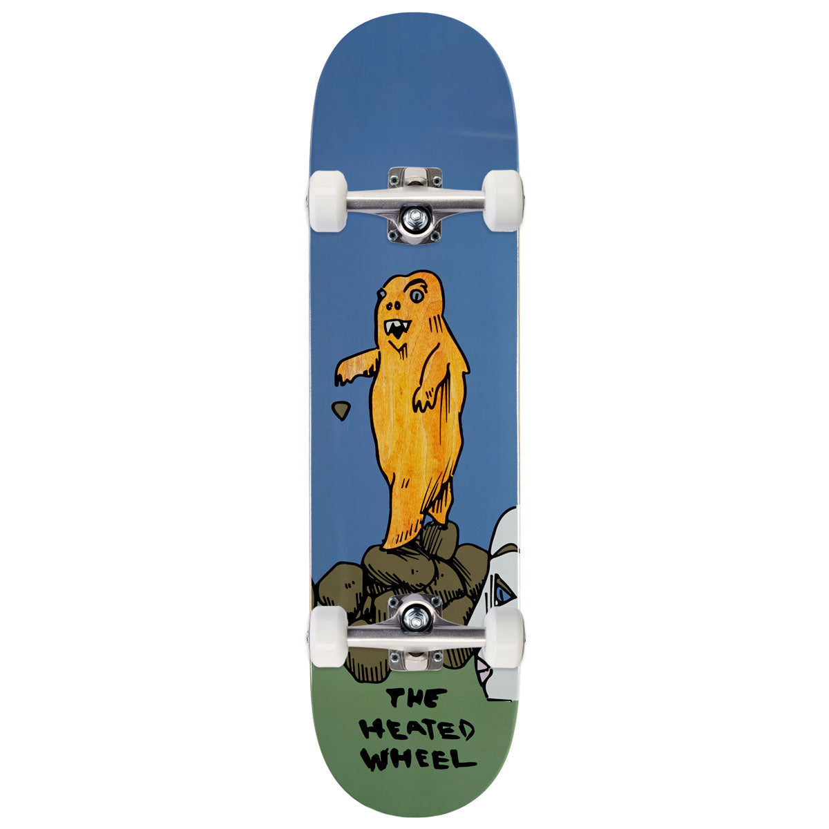 The Heated Wheel Skateboard Completes