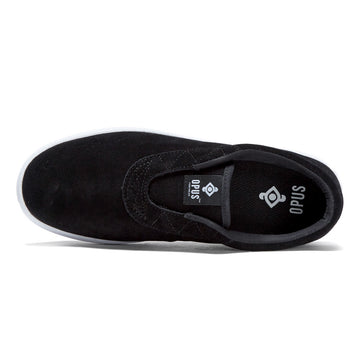 Opus Honey Slip Cupsole Shoes - Black/White