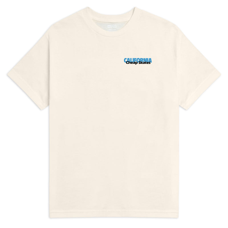 CCS June 1985 Ad T-Shirt - Vintage White/Blue