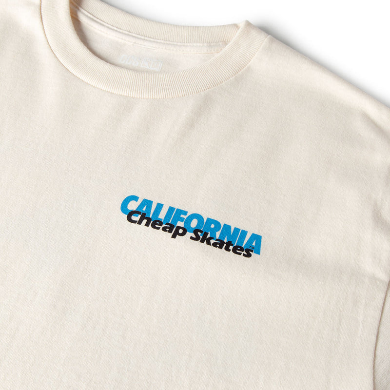 CCS June 1985 Ad T-Shirt - Vintage White/Blue