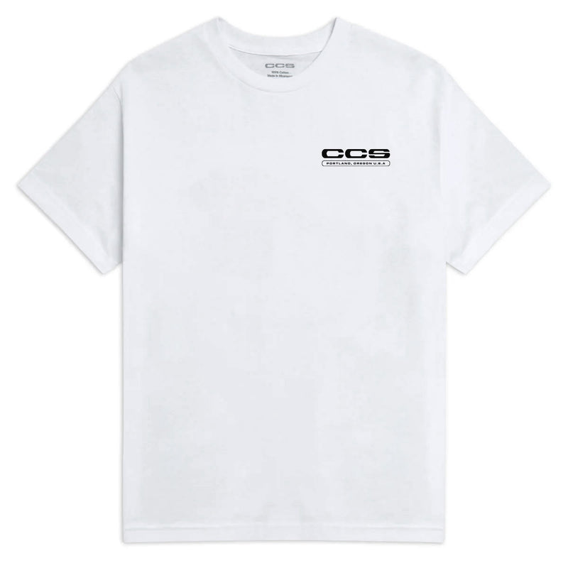 CCS Portland Shop T-Shirt - Black/Red
