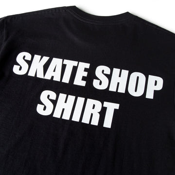CCS Skate Shop T-Shirt - Black/White