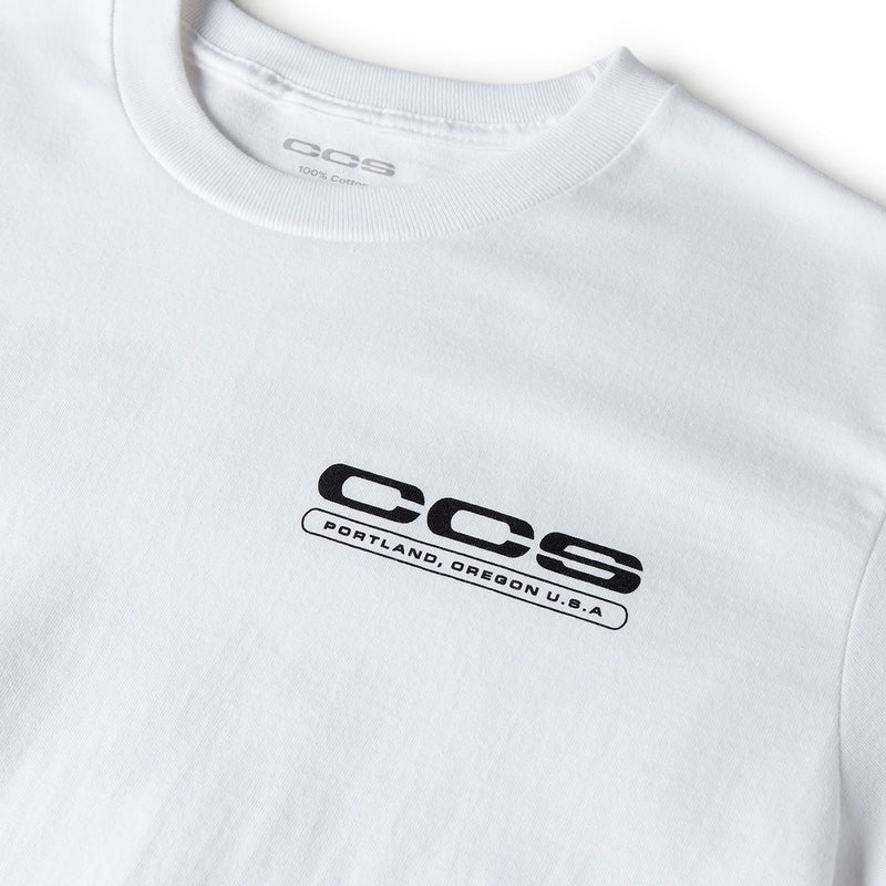 CCS Skate Shop T-Shirt - White/Black