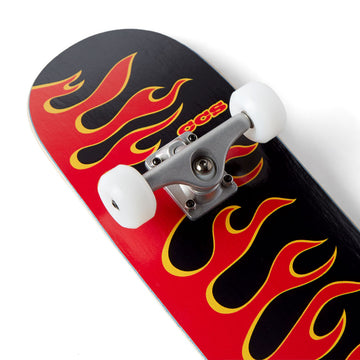 CCS Flames Handboard - Black/Red