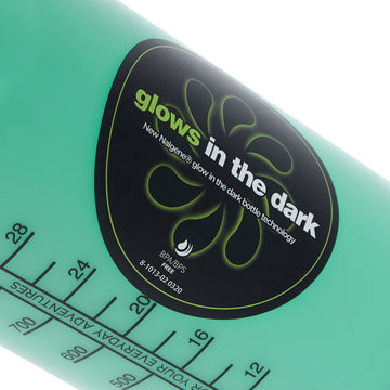 CCS June 1985 Wide Mouth Nalgene Water Bottle - Glow/Black - 32oz