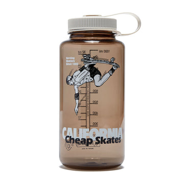 CCS June 1985 Wide Mouth Nalgene Water Bottle - Mocha/Cotton - 32oz
