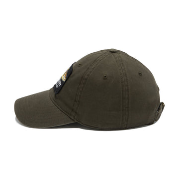 Reel Happy Calico Dad Hat - Olive Green