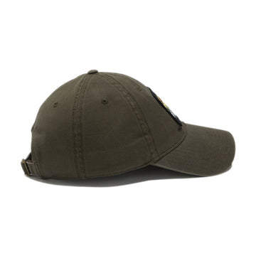 Reel Happy Calico Dad Hat - Olive Green