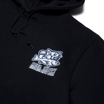 Reel Happy Biggie Hoodie - Black