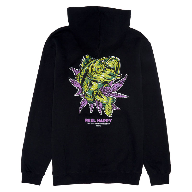 Reel Happy Good Times Hoodie - Black