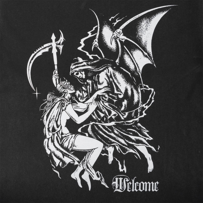 Welcome Archangel Overprint T-Shirt - Black/White