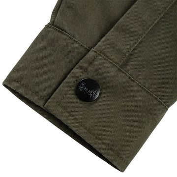 Welcome Smite Patches Long Sleeve Work Shirt - Forest