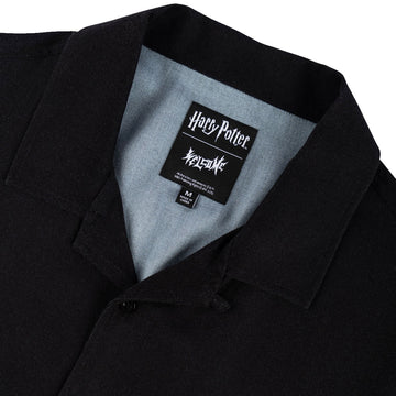 Welcome x Harry Potter Burrow Burn Rayon Shirt - Black