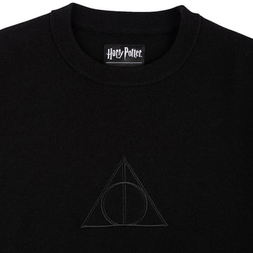 Welcome x Harry Potter Deathly Hallows Sweatshirt - Black