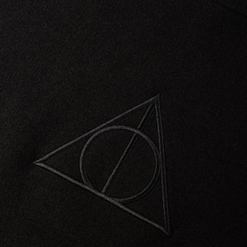 Welcome x Harry Potter Deathly Hallows Sweatshirt - Black