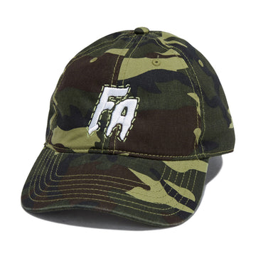 Fucking Awesome Camo Seduction Contrast Stitch 6 Panel Hat - Washed Camo