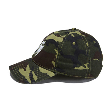 Fucking Awesome Camo Seduction Contrast Stitch 6 Panel Hat - Washed Camo