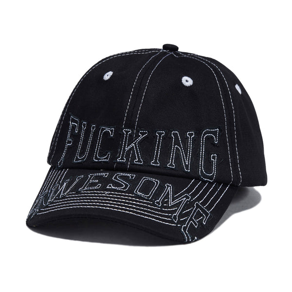 Fucking Awesome KO 6 Panel Hat - Black – CCS
