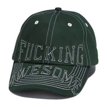 Fucking Awesome KO 6 Panel Hat - Forest Green