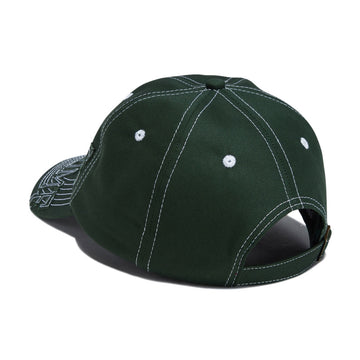Fucking Awesome KO 6 Panel Hat - Forest Green