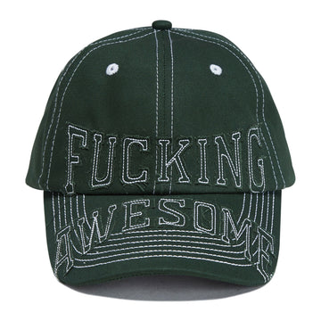 Fucking Awesome KO 6 Panel Hat - Forest Green