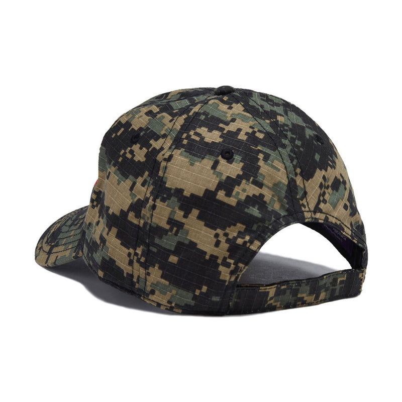 Fucking Awesome No Brain 6 Panel Snapback Hat - Camo – CCS
