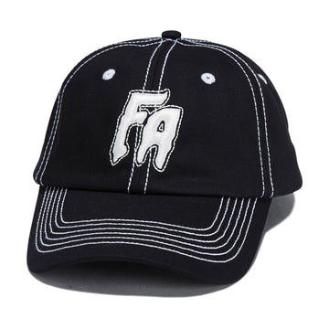 Fucking Awesome Seduction Contrast Stitch 6 Panel Hat - Black