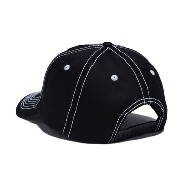 Fucking Awesome Seduction Contrast Stitch 6 Panel Hat - Black
