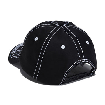 Fucking Awesome Seduction Contrast Stitch 6 Panel Hat - Black