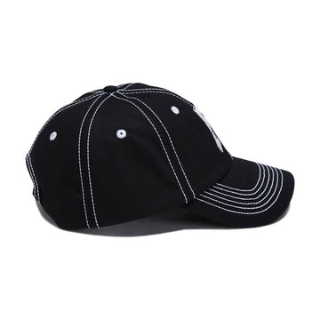 Fucking Awesome Seduction Contrast Stitch 6 Panel Hat - Black