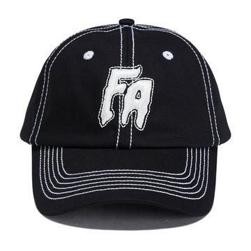 Fucking Awesome Seduction Contrast Stitch 6 Panel Hat - Black