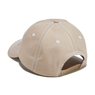 Fucking Awesome Seduction Contrast Stitch 6 Panel Hat - Khaki