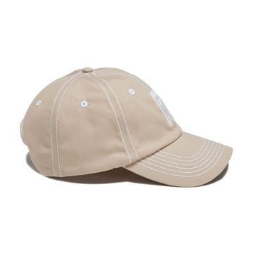 Fucking Awesome Seduction Contrast Stitch 6 Panel Hat - Khaki