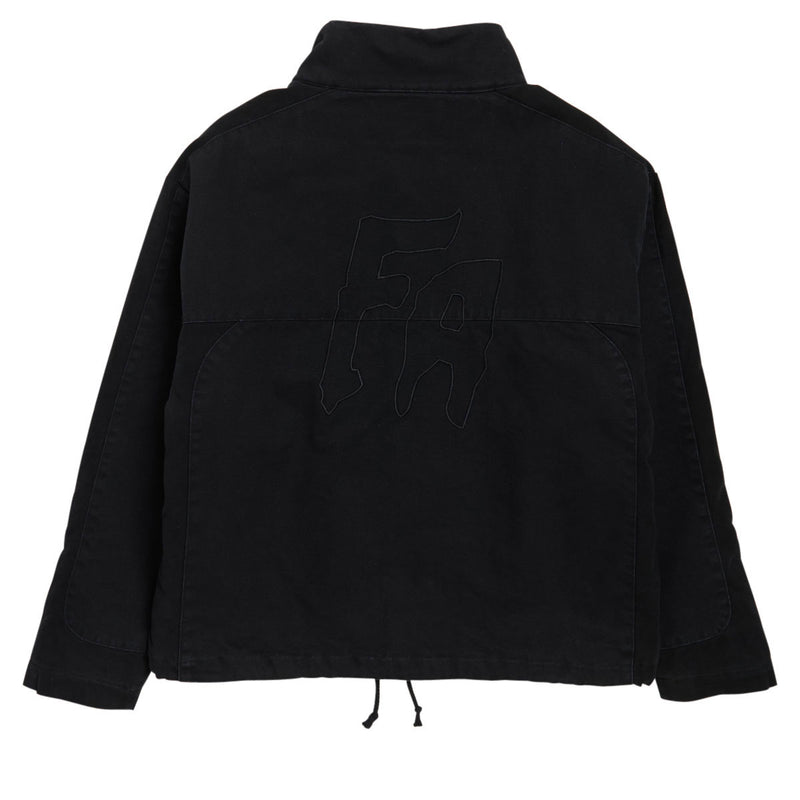 Fucking Awesome Waxed Puffer Jacket - Black
