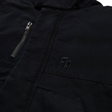 Fucking Awesome Waxed Puffer Jacket - Black