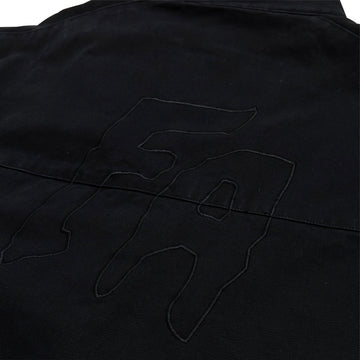 Fucking Awesome Waxed Puffer Jacket - Black
