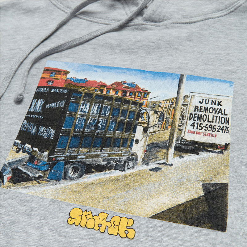 Snack Junk Removal Hoodie - Grey