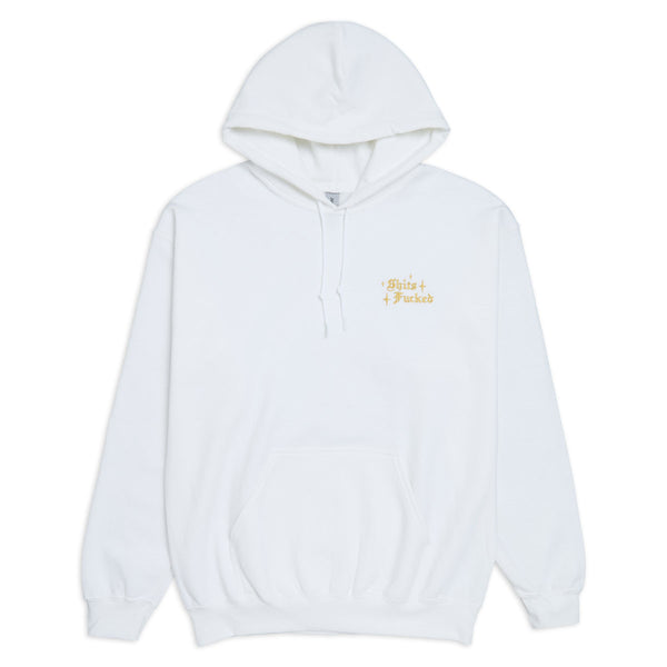 Designer Trash Mini Fucked Hoodie - White – CCS