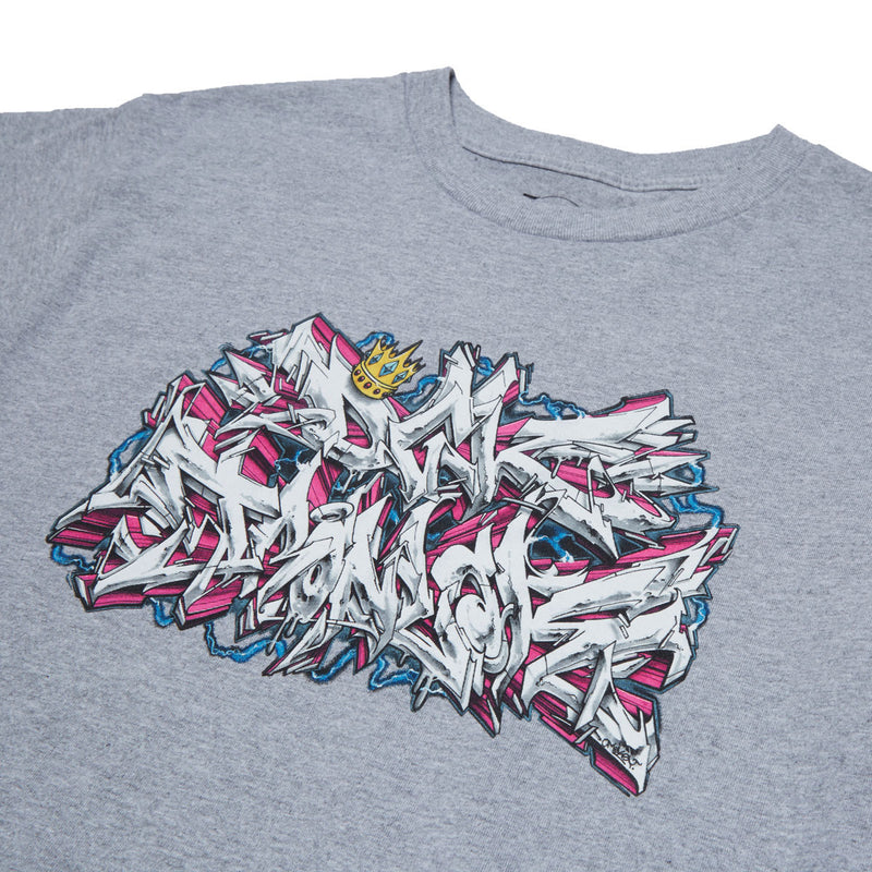 DGK x Ironlak Volts T-Shirt - Heather Gray