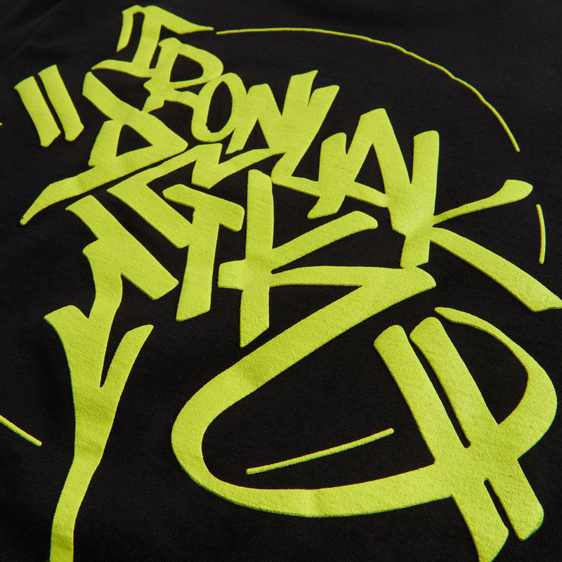 DGK x Ironlak Hands Off Puff Ink T-Shirt - Black