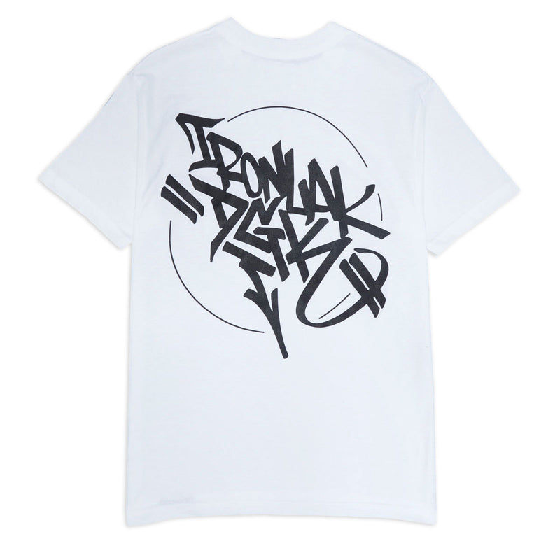 DGK x Ironlak Hands Off Puff Ink T-Shirt - White