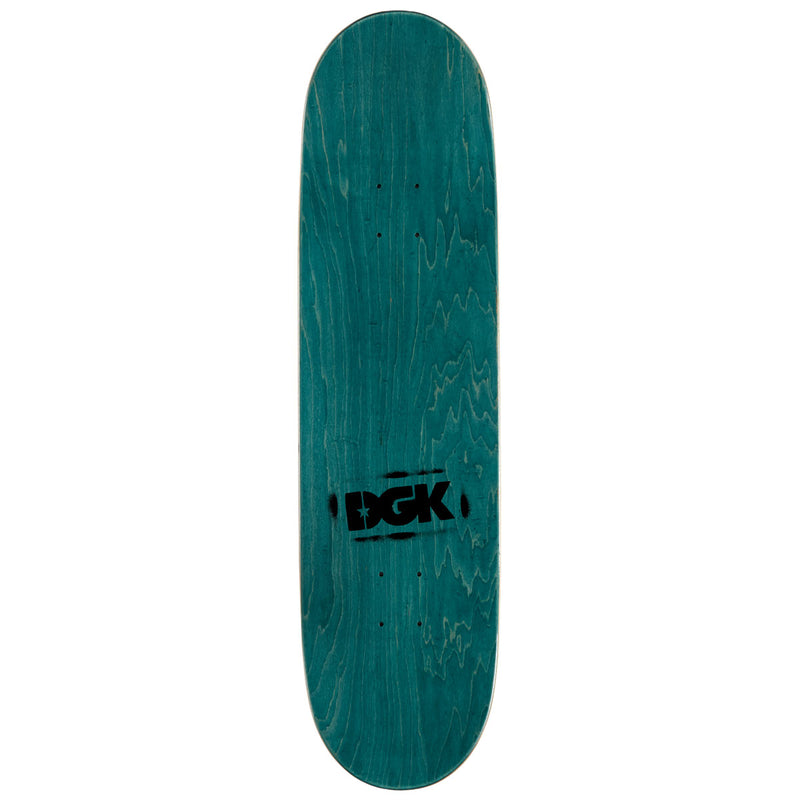 DGK x Ironlak Volts Skateboard Deck - Black - 8.50