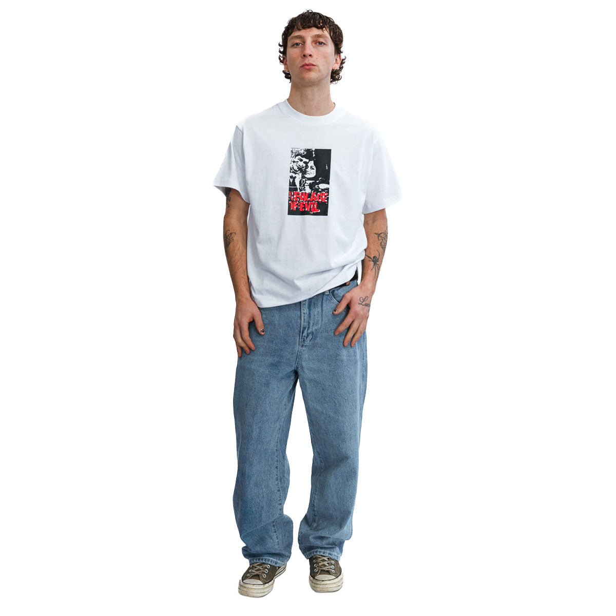 Hoddle New Age T-Shirt - White image 5