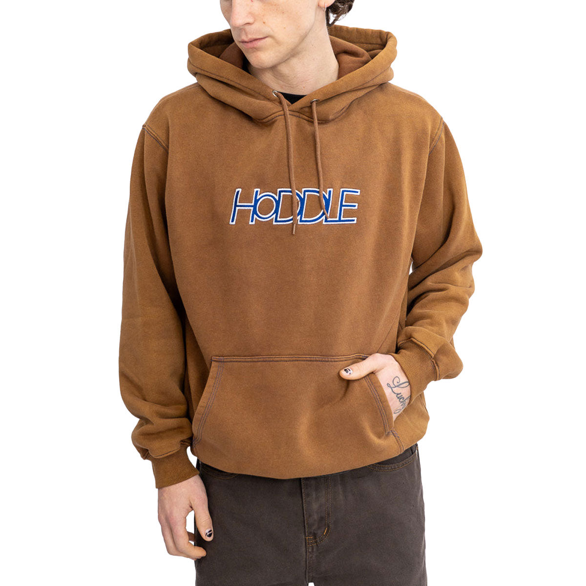 Hoddle OG Logo Hoodie - Brown – CCS