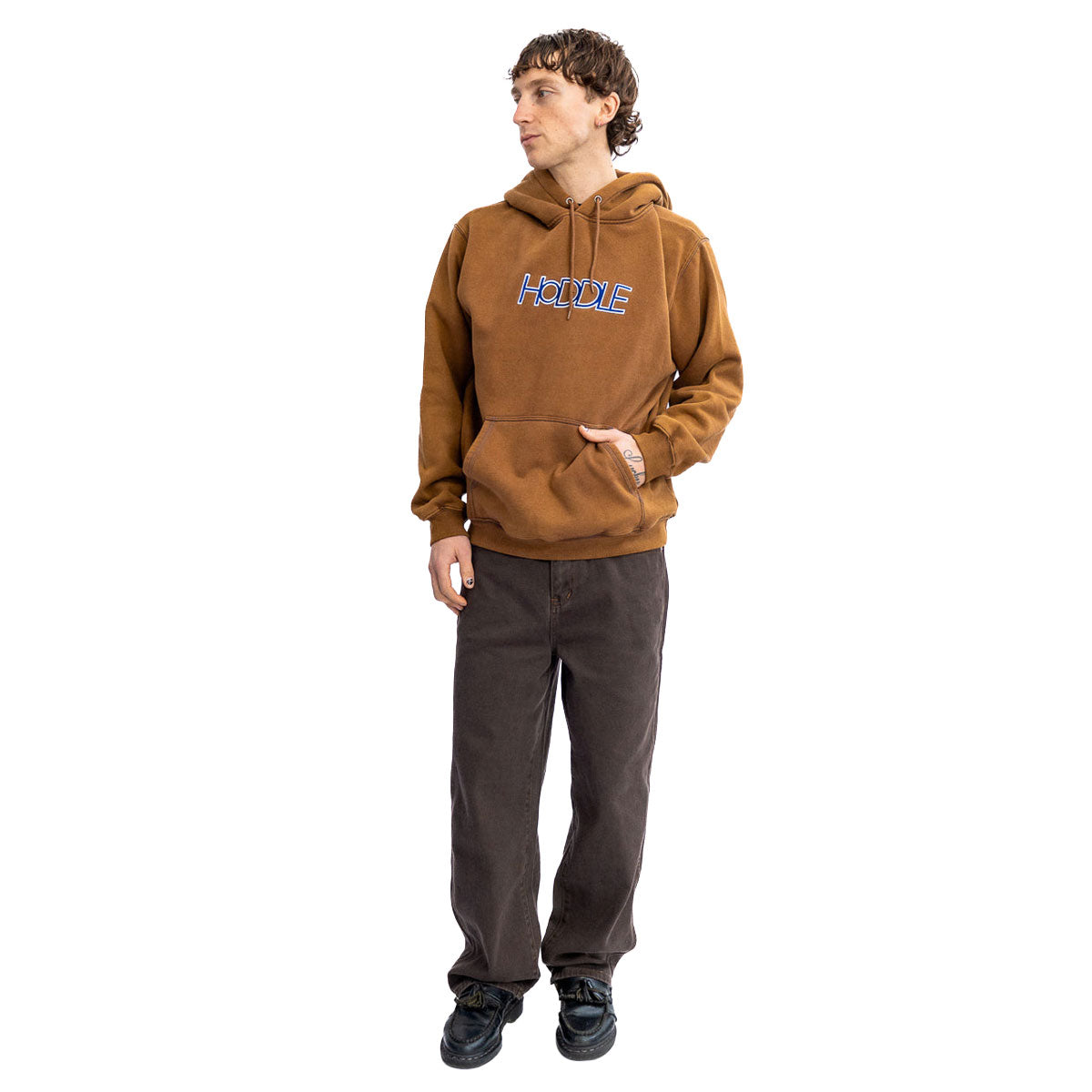 Hoddle OG Logo Hoodie - Brown – CCS