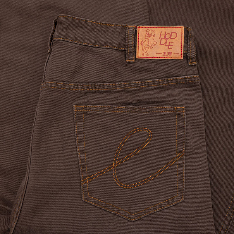 Hoddle Ranger Jeans - Brown Contrast Stitch