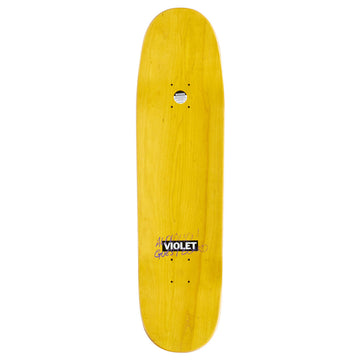Violet Alex Olson Metal Shaped Skateboard Complete - Silver - 8.50