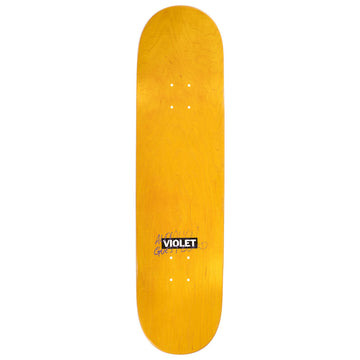 Violet Alex Olson Metal Skateboard Deck - Black - 8.25